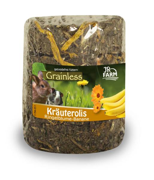 JR Grainless Kräuterolis Ringelblume Banane 80g